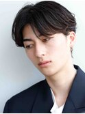 センター分けマッシュ   学芸大学