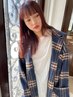 【ブリーチなし透明感☆】Wカラー＋オージュアトリートメント