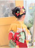 【晴れやかな日に】華やかに可愛くヘアアレンジ♪