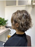外人風☆クシャっとパーマ