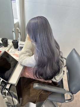 ユーフォリア 渋谷グランデ(Euphoria SHIBUYA GRANDE) ブルーカラー　エンドカラー　パールカラー　バイオレット