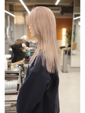 ヴァンシィー(VANCY) 【ピンクベージュ/及川純】ハイトーンカラー/ペールコーラル