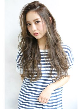 ロゼ 茨木(Rose) 【ROSE】ハイライトカラー_レイヤーカット_ロング