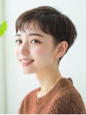 イメチェン 外ハネボブ 美髪 ワイドバング ホワイトブロンド
