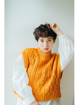 プリマ エメ(PRIMA aimer) ナチュラルショートボブ×ハイライト×オージュア1