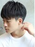 【men's】メンズカット＋眉毛カット＋ヘッドスパ　￥6,600