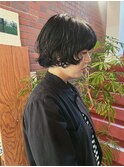 （stylist高橋）ショートから伸ばしかけパーマ