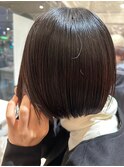 ショートボブ/ナチュラルストレート