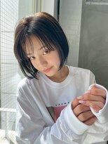 ロア ヘアーコーディネート 四条烏丸店(LoRE hair coordinate)&nbsp;30代40代髪型ショートウルフ前髪ボブミニウルフタッセルボブ