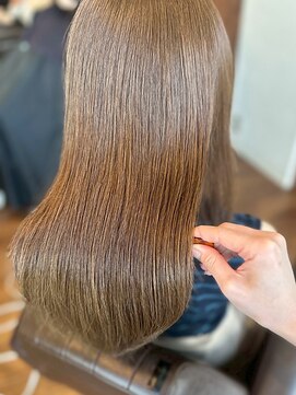 シェール(cher) 【ビフォーアフターあり】髪質改善/ストレートロング/艶髪