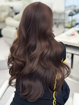 アマトウキョウスマートサロン(AMA TOKYO×Smart Salon) ヘーゼルベージュ ブリーチなし レイヤーカット 海外風