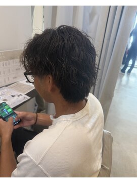 スパイラル/メンズパーマ/メンズカット/ウルフパーマ