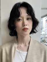 トーカ(tohka)&nbsp;ボブパーマ/ゆるパーマ/くせ毛風パーマ/ニュアンスパーマ