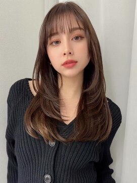 ソヨン 栄2号店(SOYON) 黒髪/クラゲヘアー/小顔/ココアベージュ/髪質改善/栄/栄駅b453