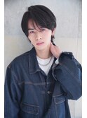 2wayメンズシースルーバング