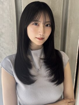 プール(POOL) 【TAISEI】顔まわりレイヤー×ココアグレージュ