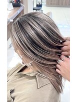 アッシュ 大宮店(Ash)&nbsp;海外コントラストバレイヤージュ