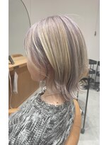 アクセスムーン 上水戸店(Access Moon)&nbsp;着物ヘア/大人ガーリー/ダークアッシュ/似合わせカット/上水戸