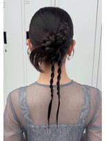 スタイル 横浜(STYLE)&nbsp;結婚式お呼ばれアレンジ/カチモリ／ヘアセット/タイト