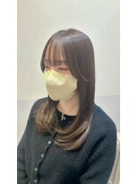 エレノア 枚方(Eleanor)&nbsp;【飛鳥】レイヤーカット/グレージュ／枚方
