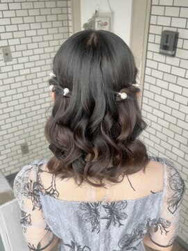 フェリーチェ 六本木店(Felice) ハーフツイン 巻き髪 ゆるふわ 推し活ヘア イベントヘア 結婚式