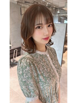 シェリム 栄(CHERIM) 美髪レイヤーカット/顔まわりレイヤー/くびれミディアムレイヤー