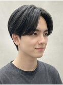 爽やか◎ナチュラル毛流れパーマセンターパート韓国風