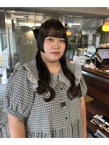 ギフトサニーサイド(gift sunny side)&nbsp;アレンジヘアにも＊厚めの姫カット