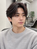 メンズルーパ 三宮 元町(Men's LOOPA)&nbsp;フェザーセンターパート/メンズ/神戸/三宮