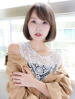 ルティア(Lutia)&nbsp;クリーミーベージュ 流しバング 似合わせショート★★