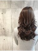 巻き髪ヘア/大人可愛い/モテ髪カタログ/小顔/ウルフカット