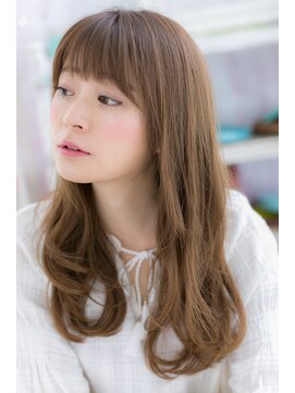 ヘアアンドビューティー ミック(Hair & Beauty miq) 縦ラインで小顔に★無造作カールふんわりロングa