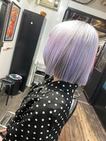 ゾーマ(ZOUMA) 【ハイトーン】ケアブリーチ薄パープル【ボブ】