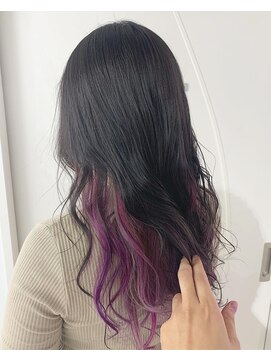 シェリ ヘアデザイン(CHERIE hair design) 暖色系ユニコーンカラー☆