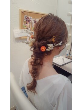 ブラウ ネイル パーティー(Blau Nail Party) ゆるっと編みおろし