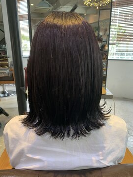 ブルック アーク 春日部店(brook ark) 外ハネミディアム