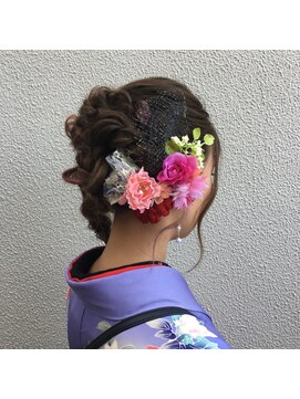 ルホート Ruhoto 卒業式 袴 ヘアセット
