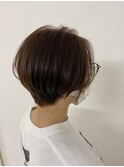 イノアカラー/艶カラー/ハンサムショート