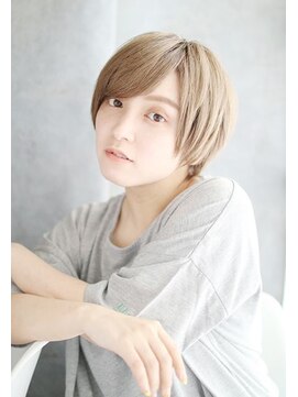 ヘアーアンドスマイル バル(hair&smile Baru) ハイトーン　ショートスタイル