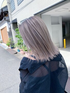 レアル 天王寺 阿倍野(REAL) グレージュ系バレイヤージュ