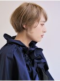30代40代大人かわいい丸みショート