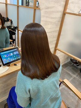 ジーナ 船橋(Zina) 大人かわいい20代30代40代小顔ショコラベージュ1Zina船橋