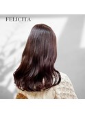 【FELICITA】外国人風カラー×ふわゆる巻き