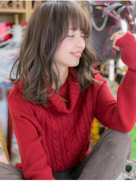 カバーヘア ブリス 大宮西口(COVER HAIR bliss) 外国人風オリーブアッシュなみなみウェーブc5大宮20代30代40代