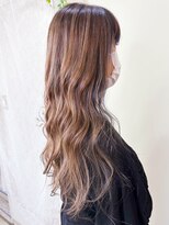 アルファ インタラクティブ エム フラワー(ALUFA interactive.M Flower)&nbsp;20代30代大人可愛いインナーカラーイヤリングカラーネイビー