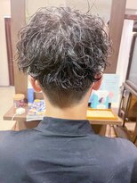 ナトゥーラ 八事店(Natura) メンズパーマスタイル黒髪暗髪ツーブロックアップ