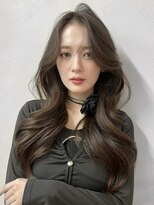 ユニ 原宿(uni)&nbsp;韓国ヘア/レイヤーカット/ショコラブラウン/原宿