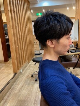 グランバイ アトリエドングリ(Grand × AtlierDonguri) お客様髪質改善データ1009（マッシュショート）