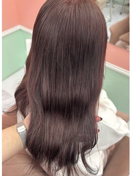 ガーランド(Girland) 【girland】ピンクブラウン 韓国風/レイヤーカット