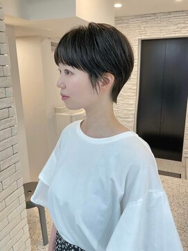 メモリーズ 表参道(Memories) 白髪ぼかし/ひし形/癖毛/大人ショートボブ/60代50代40代